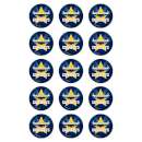 Cowboys NRL Edible Icing Cupcake Images